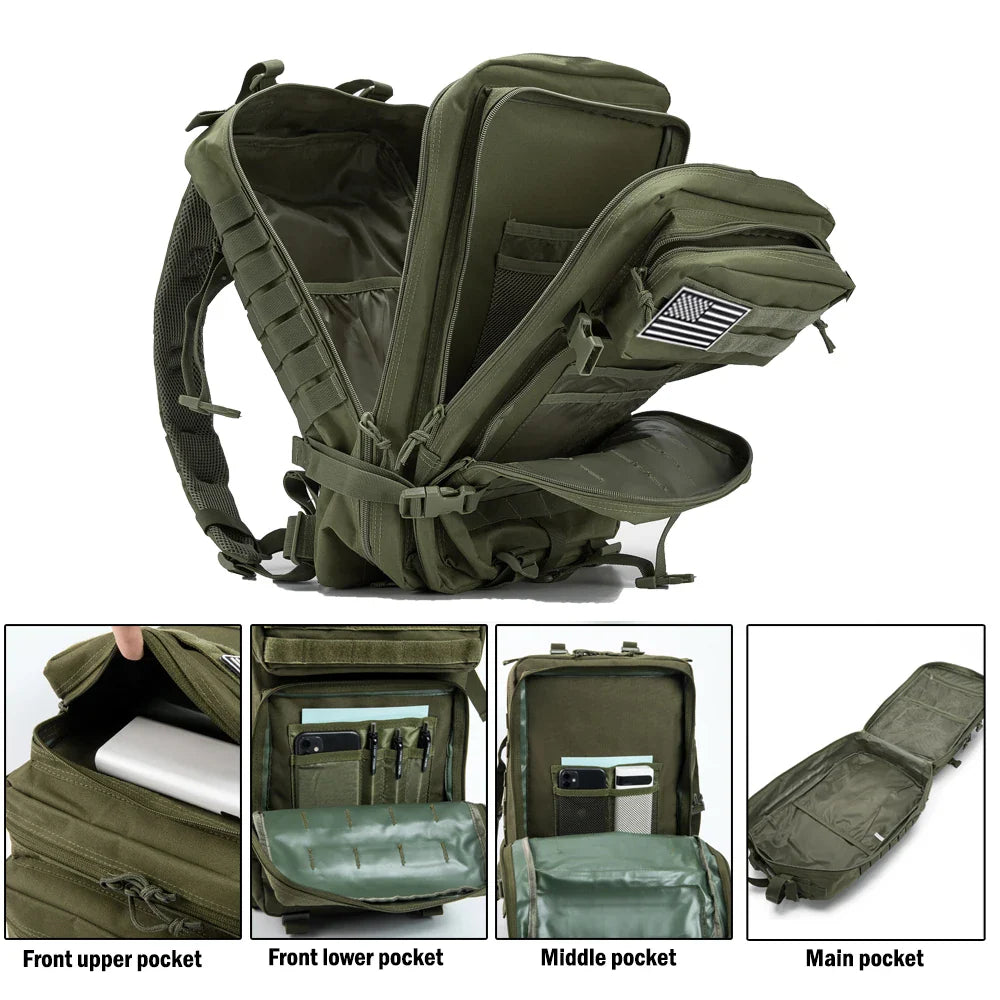 30/50L Tactical Outdoor Tactical Backpack